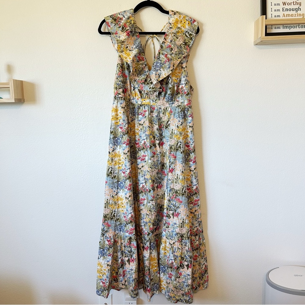 Reformation Reina Countryside Floral Midi Dress 12